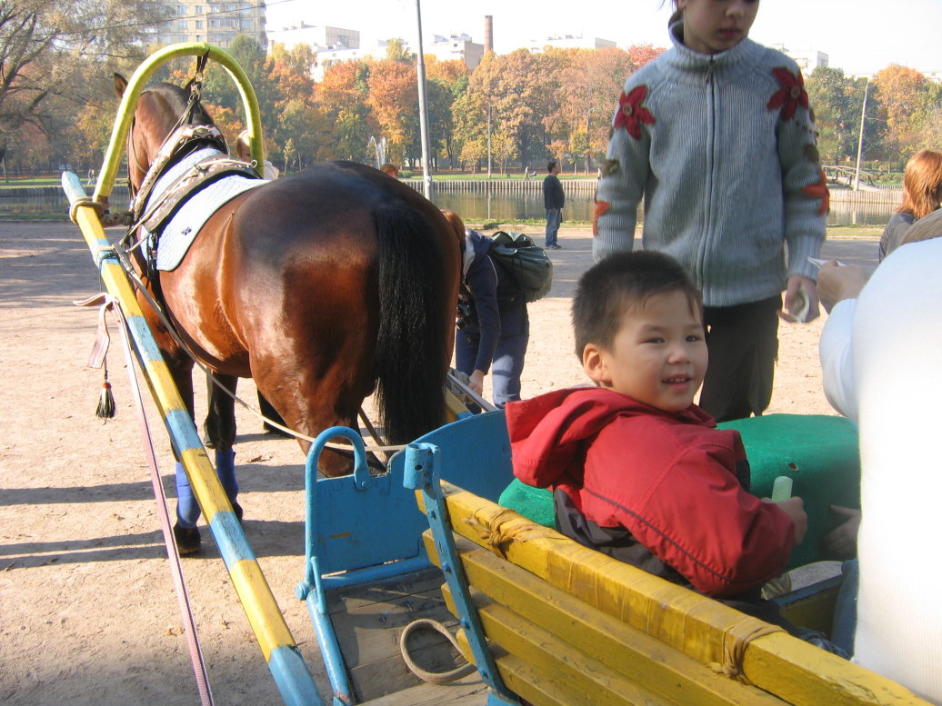 Катание на лошадях 2. Дубки 2.10.2005