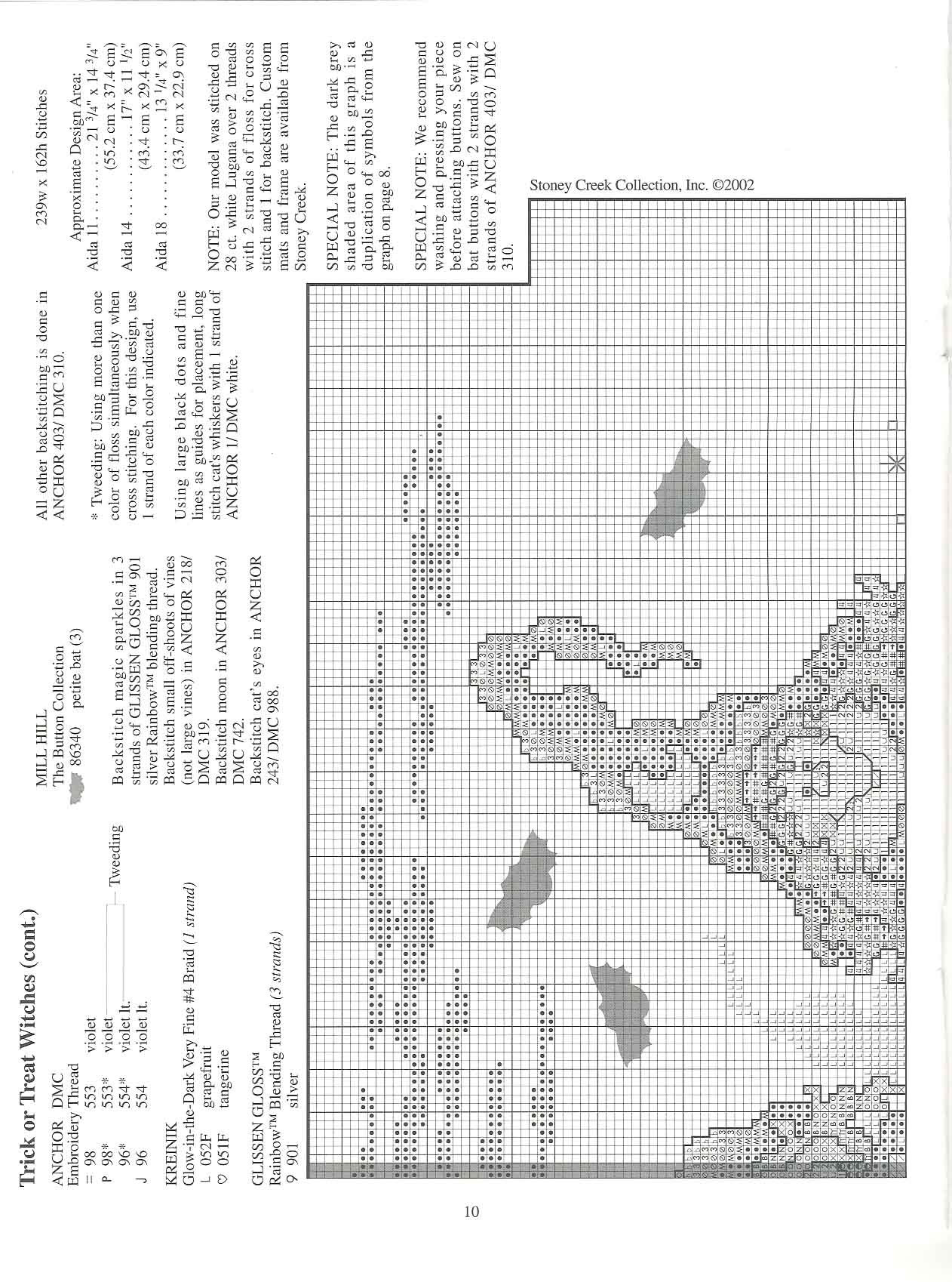 9. Frightfully friendly stitches - SCC304