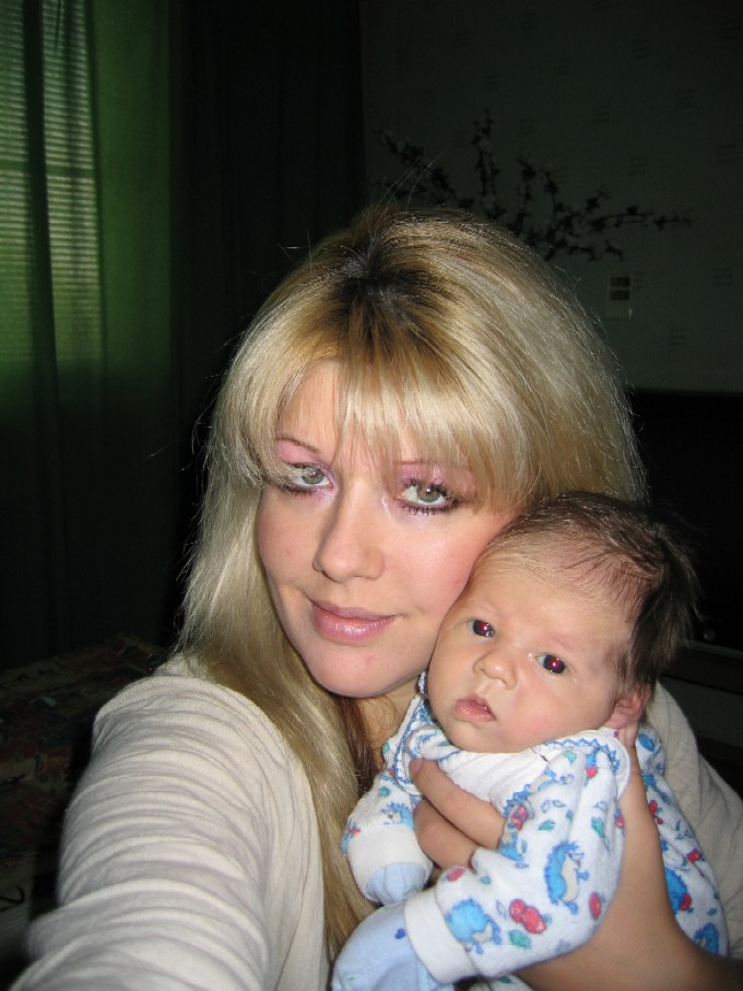 Я с Данилкой. Фотки с удаленных рег