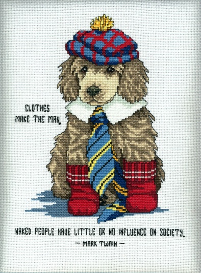 J Crews 'Clothes Make the Man'. Animals: