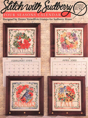 Sudberry Four Seasons Calendar. Birds