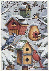 DIM_35004_Winter_Birdhouse. Dimensions