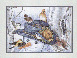 DIM_35137_Sunflower_Snowman. Dimensions