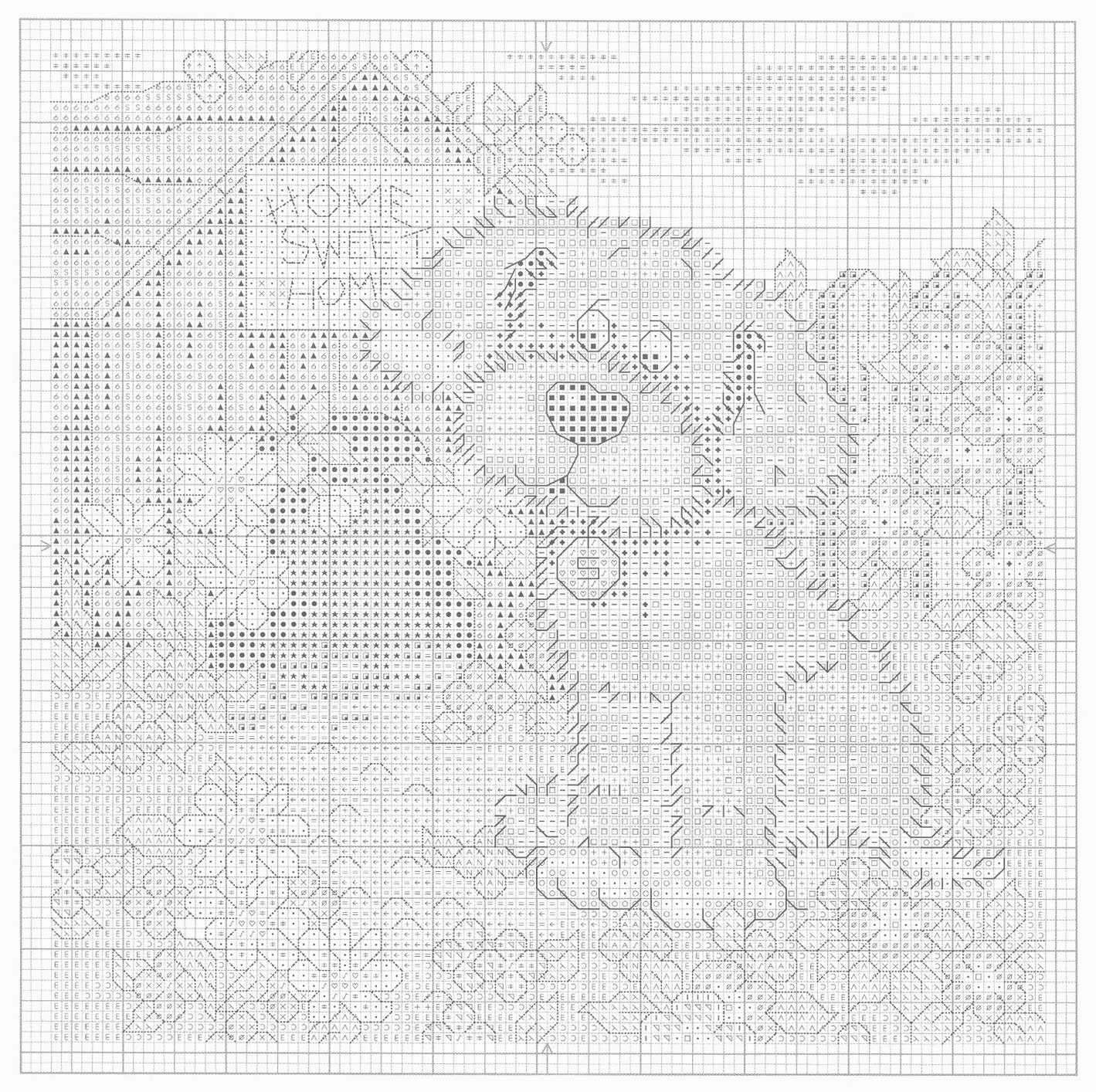 Схема. Дом, милый дом / Home sweet home