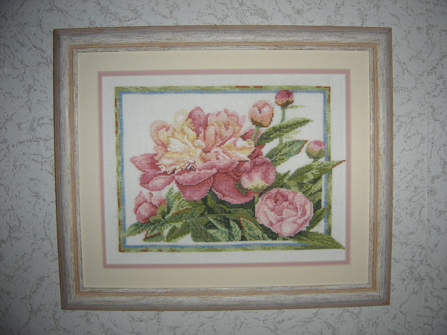 пион оформлен. Мои работы