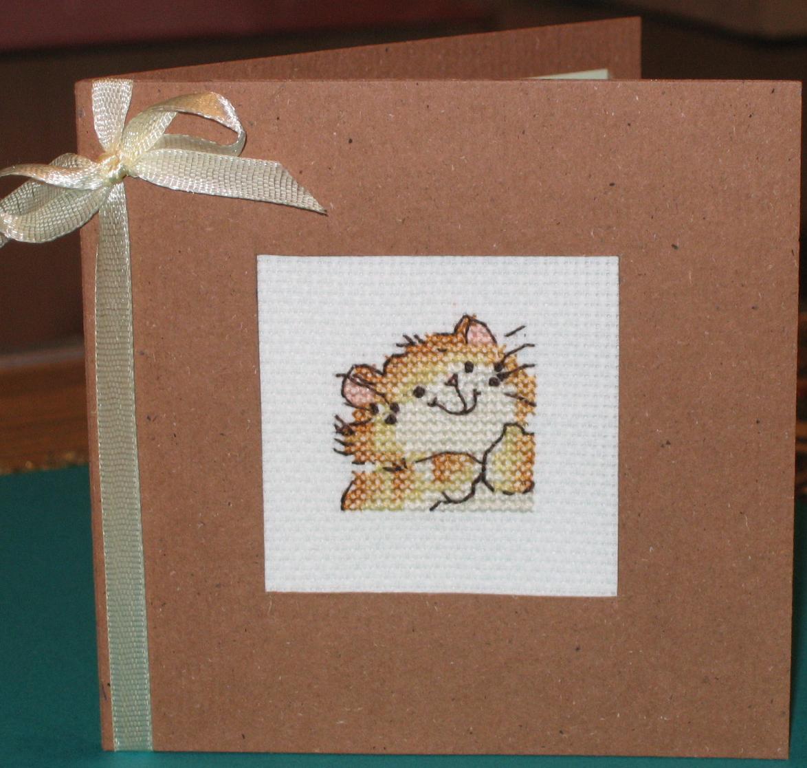 Kotek. Kartki Catrine