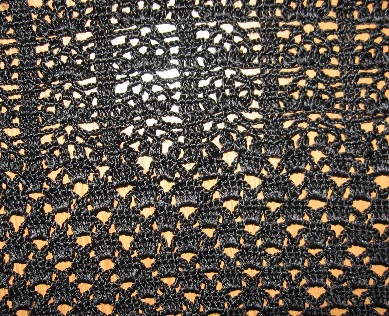 Крупным планом. Черное платье