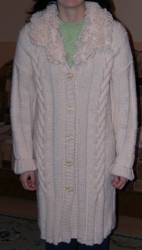 Пальтишко для дочки. Мои работы