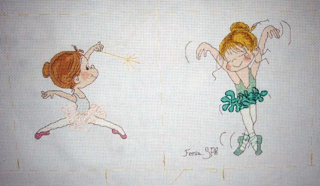 Обе-две рядышком. 5. Мария (Igor)  (Сибирь, г.........), тема: Балеринки Херитаж