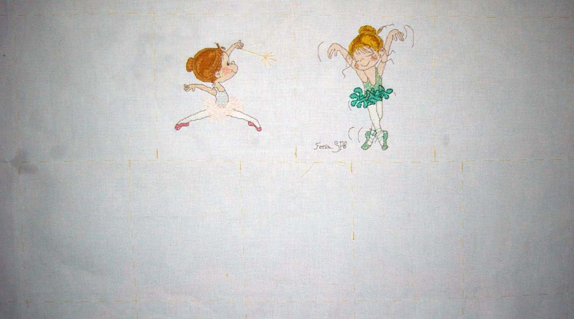 1 и 2 в масштабе всего Робина. 5. Мария (Igor)  (Сибирь, г.........), тема: Балеринки Херитаж