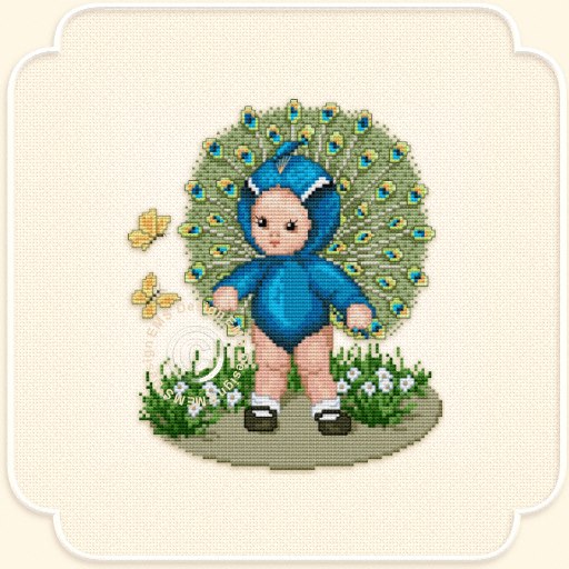 Peacock Baby. EMS Animal Babies