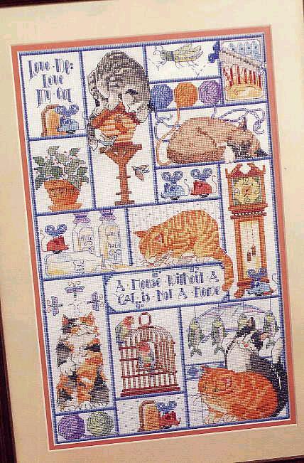 Bucilla 'Cats Cats Cats'. Cats