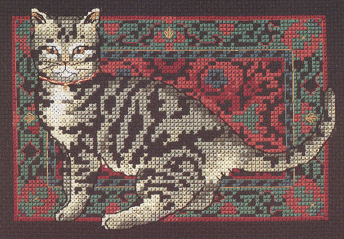 Dim. 'Pampered Kitty'. Cats