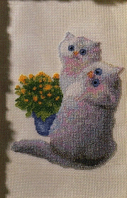 Jill Oxton Persian Kittens. Cats