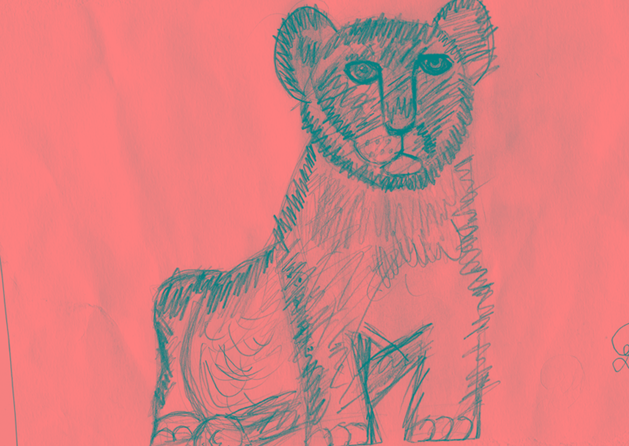 Львёнок пузатенький очень хороший. Дарьюшка