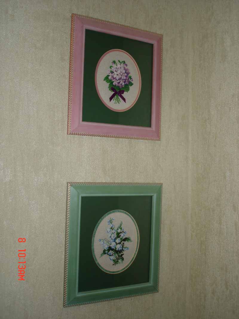 букетики. Работы моей мамы