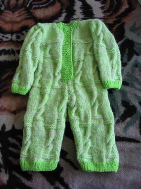 комбинезон. вязание