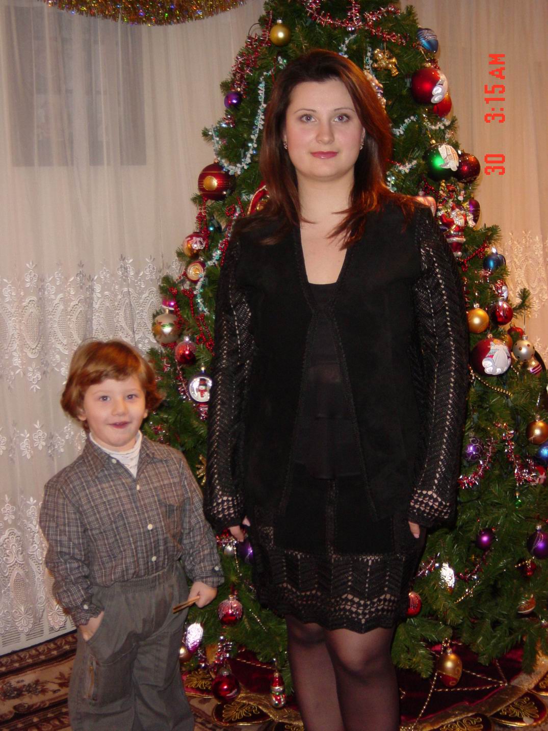 Suede jacket and skirt