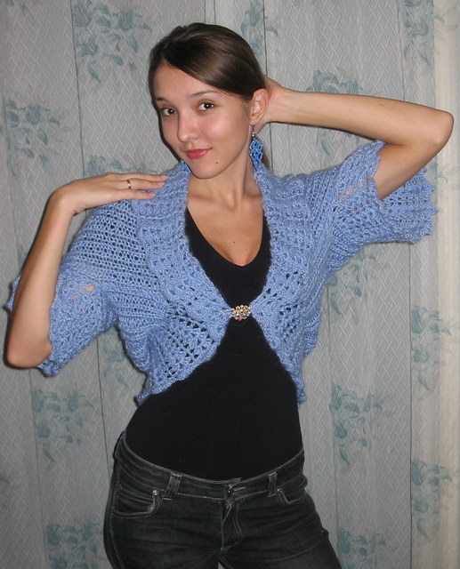 Крючок держала в руках практически впервые. Мои работы