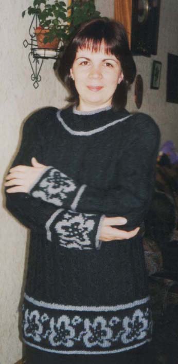 Свитер. 02 Мои работы - вязание