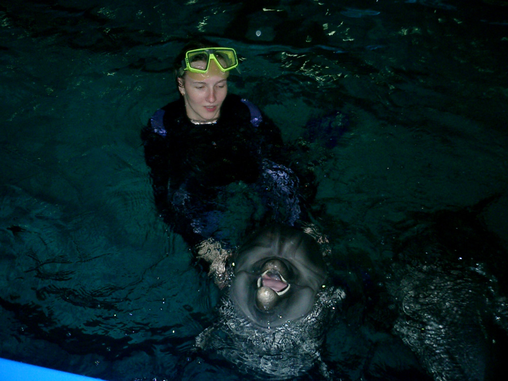 Дельфинарий. Я и дельфины.