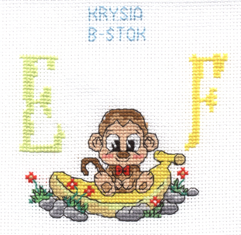 Kołderka nr 170 dla Oli. Kwadraciki kołderkowe