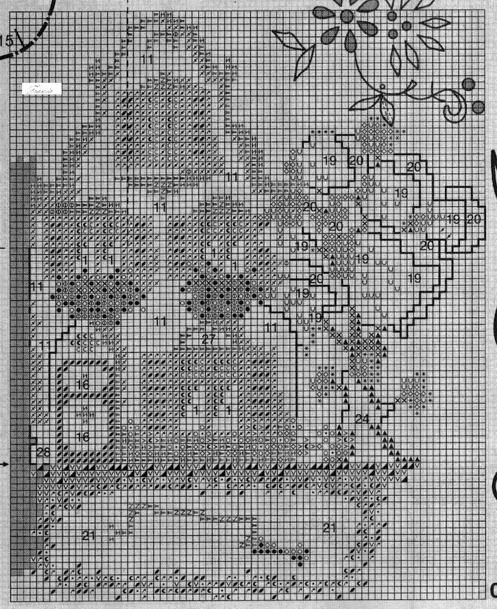 Домик ювелира. Схема. Анна 2002