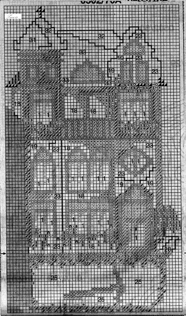 Домик обувщика. Схема. Анна 2002