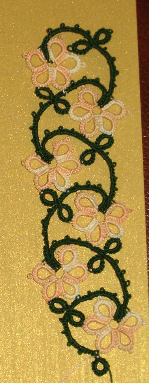 Zakładka. Frywolitka