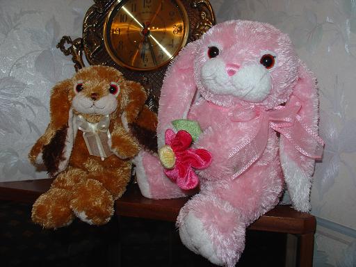 Янка и Лерочка(Матюха сам называл:-)). Зайцы форева!