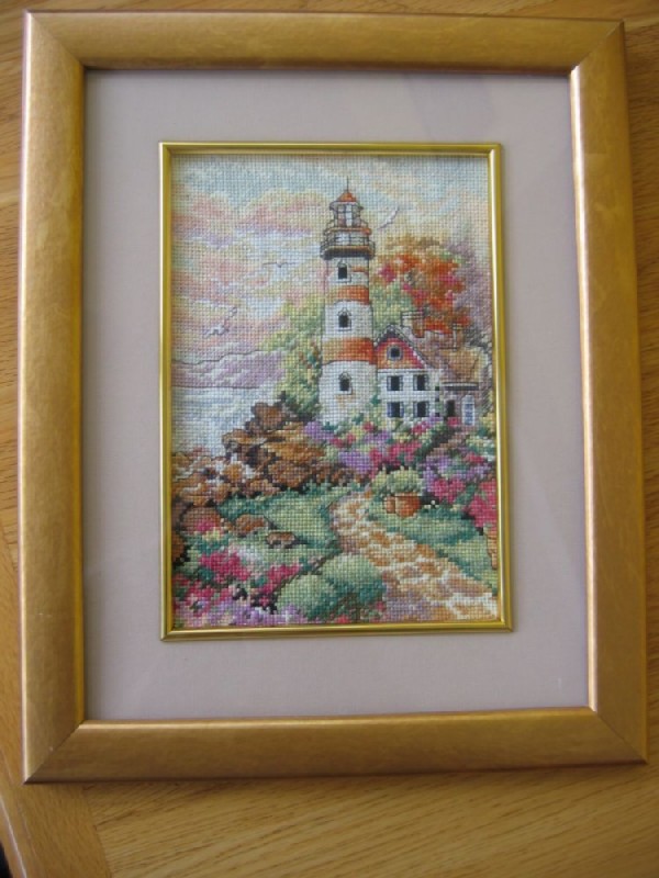 Димовский маяк от Ладушки. Встреча в январе 2005г.