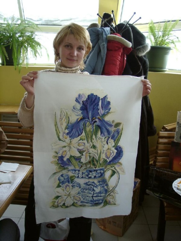 Автор и ее произведение. Встреча в январе 2005г.