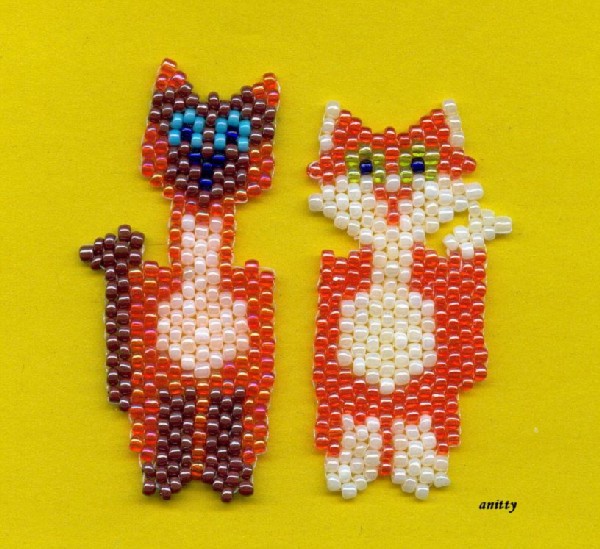 Мурка с Васькой. БИСЕР