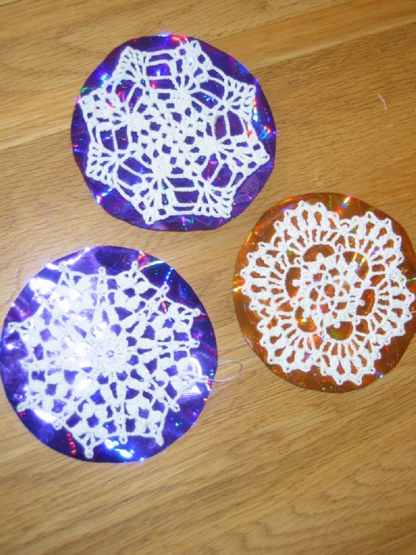 Снежинки. мои работы