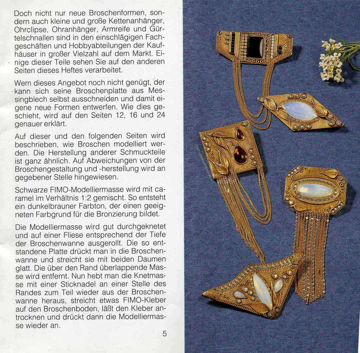 Neue Schmuckkreationen aus Fimo