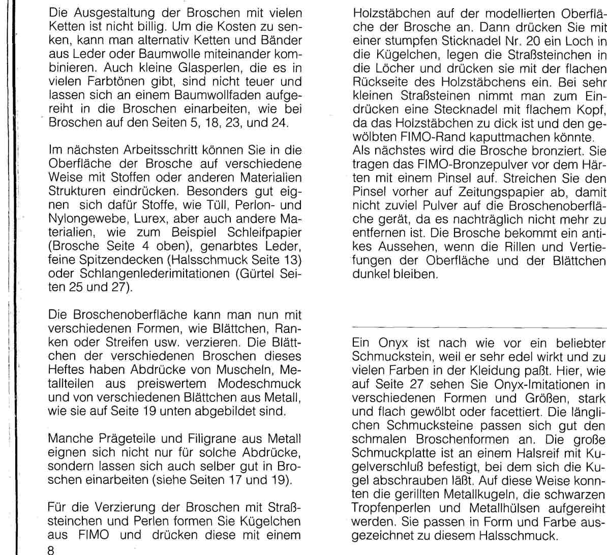 Neue Schmuckkreationen aus Fimo