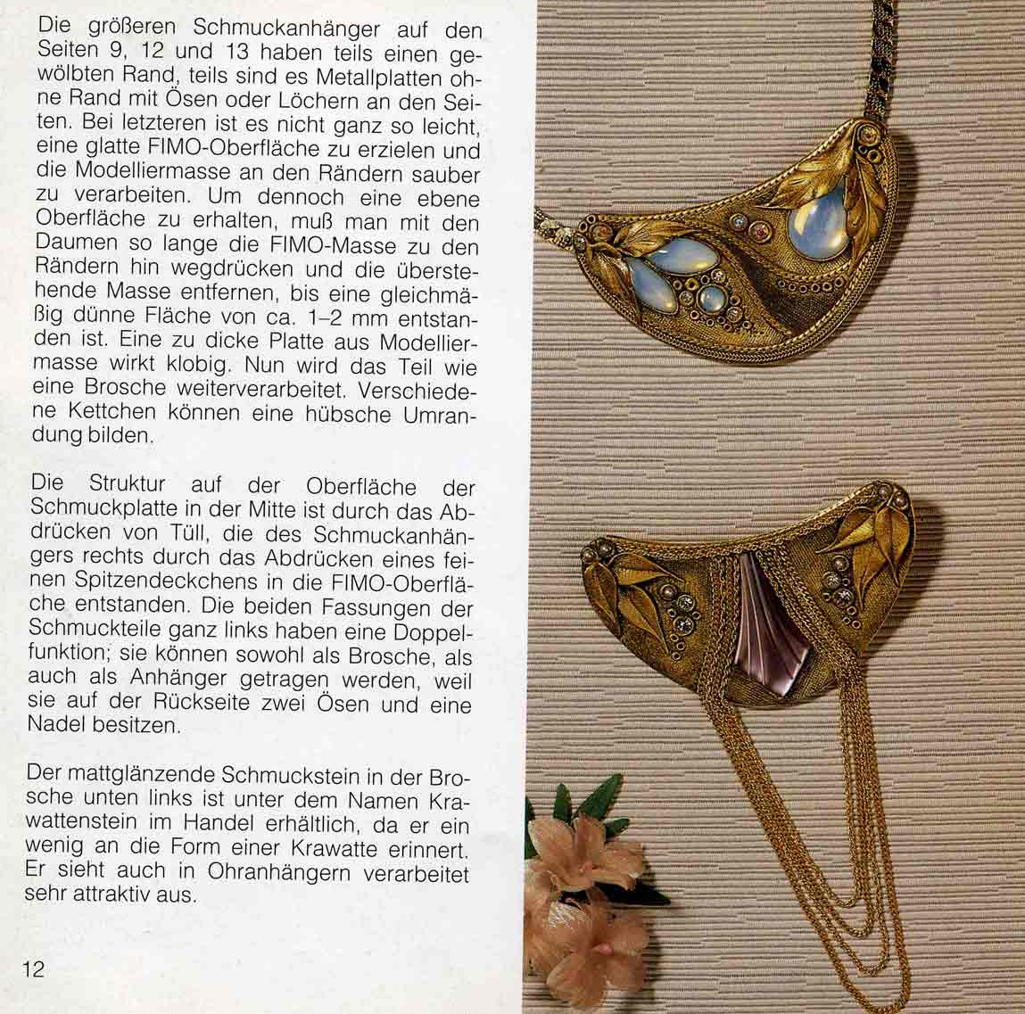 Neue Schmuckkreationen aus Fimo