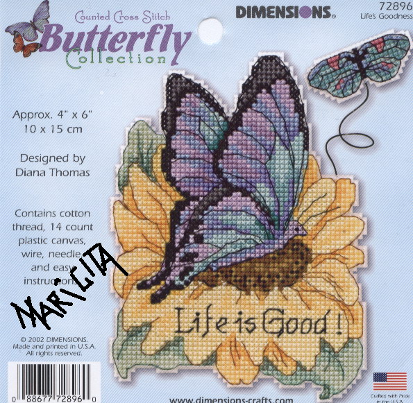 72896 life is good. DIMENSIONS 72000