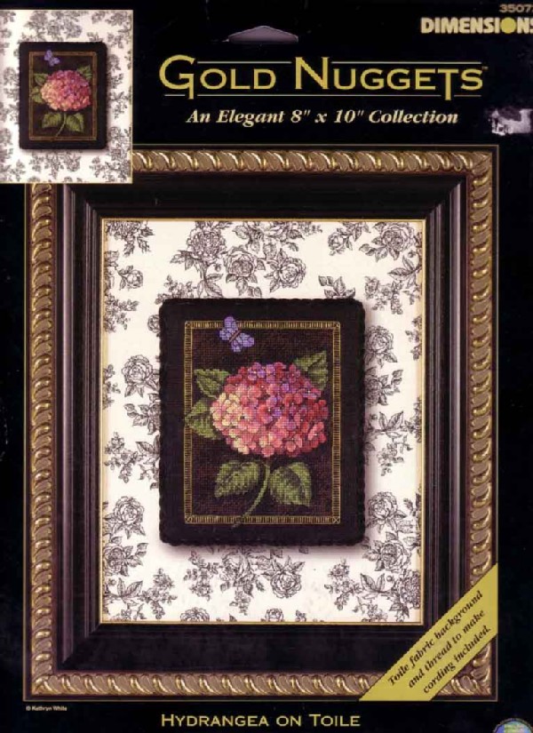 35072 hydrangea on toile. DIMENSIONS 35000-39000