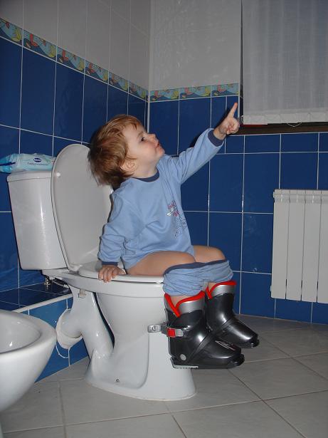 Утром в отеле:'В горы!'. Гора Зеленая(Шерегеш)2,5 года Матвею