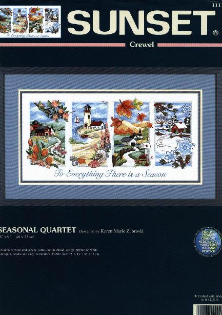 11119 seasonal quartet. DIMENSION 8000-9000-11000