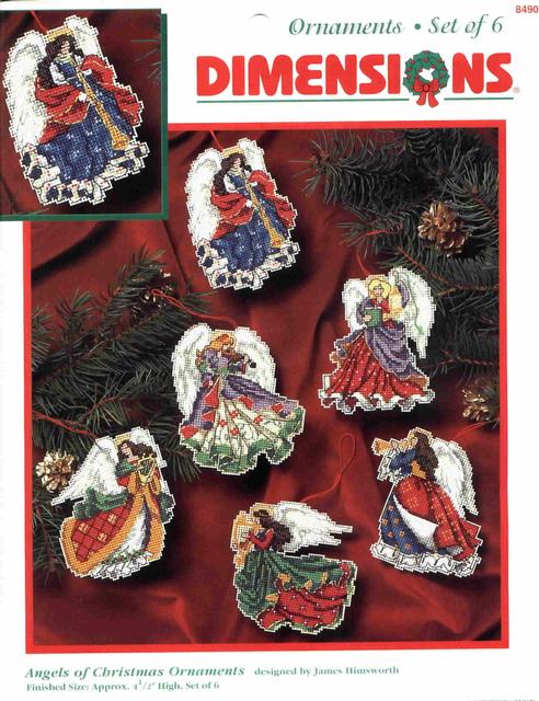 8490 angel of christmas ornments. DIMENSION 8000-9000-11000