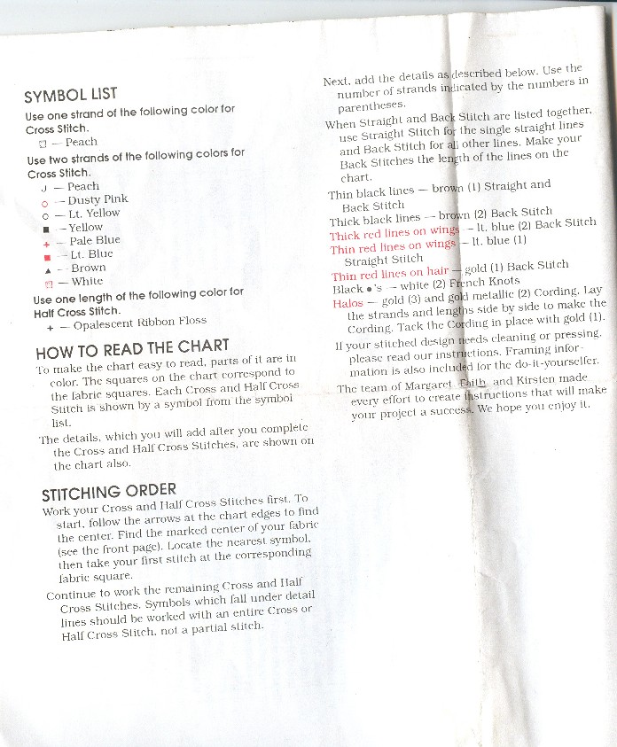 ангелы. схемы