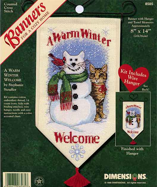 8585 warm winter welcome. DIMENSION 8000-9000-11000