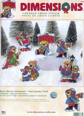 8661 beary merry crhistmas. DIMENSION 8000-9000-11000