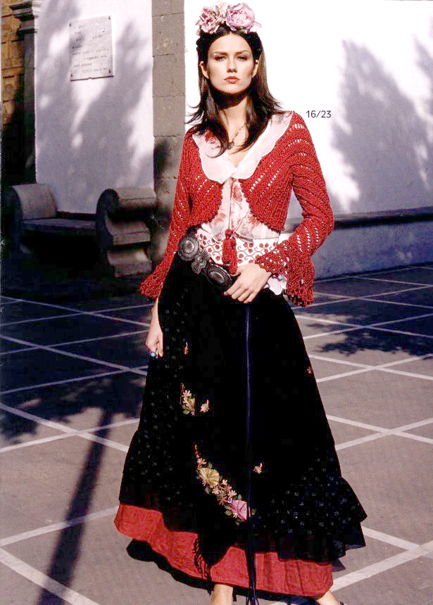 Жакет № 16/23 из журнала Филати № 16 . Переводы