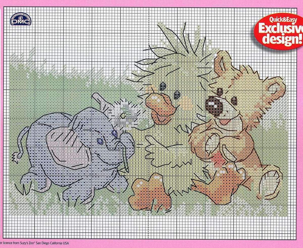 Утенок, мишка и слоненок