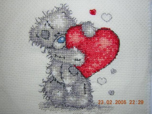 Tatty Teddy_With hart. Готовые работы