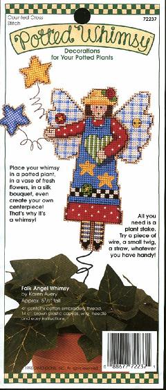 72237 folk angel whimsy. DIMENSIONS 72000