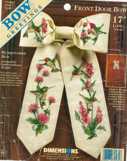 72535 humming bird bow. DIMENSIONS 72000